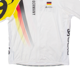 Germany Cycling Mens Jersey White 2XL