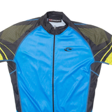 STOCKLI Full Zip Cycling Mens Jersey Blue M
