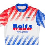 TZAMO Cycling Mens Jersey Blue 1/4 Zip L