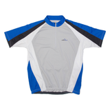 Cycling Mens Jersey Grey 1/4 Zip XL