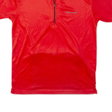 RACER Cycling Mens Jersey Red 1/4 Zip L