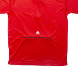 RACER Cycling Mens Jersey Red 1/4 Zip L