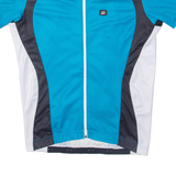 Full Zip Cycling Mens Jersey Blue S