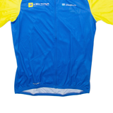 Full Zip Cycling Womens Jersey Blue UK 8