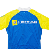 Full Zip Cycling Womens Jersey Blue UK 8