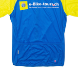 Full Zip Cycling Womens Jersey Blue UK 8