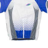 TWERENBOLD Full Zip Cycling Mens Jersey White M