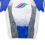 TWERENBOLD Full Zip Cycling Mens Jersey White M