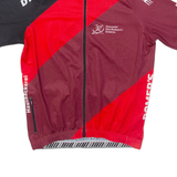CUBE Full Zip Cycling Mens Jersey Red M