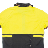 BRIKO Cycling Womens Jersey Yellow 1/4 Zip S