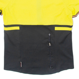 BRIKO Cycling Womens Jersey Yellow 1/4 Zip S