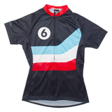 TWIN SIX Full Zip Cycling Womens Jersey Black M