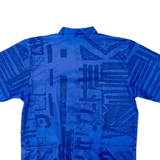 ENERGY Cycling Mens Jersey Blue 1/4 Zip L