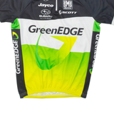 GREENEDGE Cycling Mens Jersey Green 1/4 Zip L