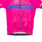 Full Zip Cycling Womens Jersey Pink L