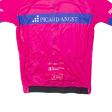 Full Zip Cycling Womens Jersey Pink L