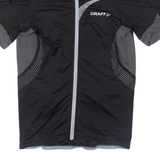 CRAFT Full Zip Cycling Mens Jersey Black S