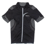 CRAFT Full Zip Cycling Mens Jersey Black S