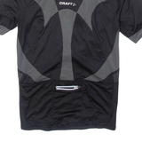 CRAFT Full Zip Cycling Mens Jersey Black S