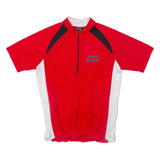 SPORT SPERK Cycling Mens Jersey Red 1/2 Zip M