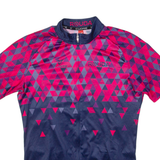 ROUDA Full Zip Cycling Mens Jersey Blue M