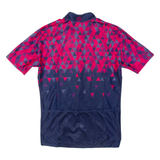 ROUDA Full Zip Cycling Mens Jersey Blue M