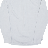 ALL SAINTS Mens Plain Shirt Grey Long Sleeve XS