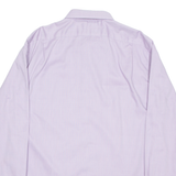 LAUREN RALPH LAUREN Fitted Mens Plain Shirt Purple Long Sleeve XL