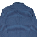LEVI'S Mens Shirt Blue Striped Long Sleeve M