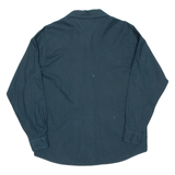 MICKEY UNLIMITED Mens Plain Shirt Green Long Sleeve M