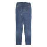 LEVI'S Bold Curve Womens Jeans Blue Slim Skinny Stone Wash W26 L28