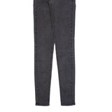 LEVI'S Mile High Womens Jeans Black Slim Skinny W23 L32