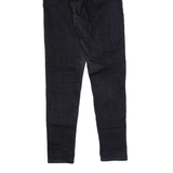 LEVI'S 710 Womens Jeans Black Slim Skinny W27 L30