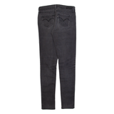 LEVI'S Demi Curve Womens Jeans Black Slim Skinny W26 L32