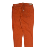 LEVI'S Womens Jeans Orange Regular Jegging W27 L30