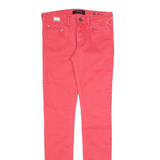 GUESS Luz Womens Jeans Pink Slim Skinny W28 L32
