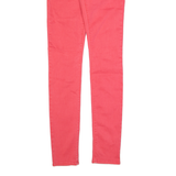 GUESS Luz Womens Jeans Pink Slim Skinny W28 L32