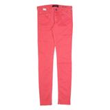 GUESS Luz Womens Jeans Pink Slim Skinny W28 L32