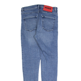 HUGO BOSS Womens Jeans Blue Slim Skinny Stone Wash W26 L27