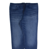 HOLLISTER Womens Jeans Blue Regular Tapered Stone Wash W36 L30