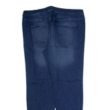 HOLLISTER Womens Jeans Blue Regular Tapered Stone Wash W36 L30