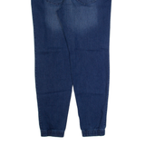 HOLLISTER Womens Jeans Blue Regular Tapered Stone Wash W36 L30