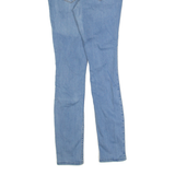 HOLLISTER Distressed Womens Jeans Blue Slim Skinny Stone Wash W28 L28