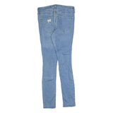 HOLLISTER Distressed Womens Jeans Blue Slim Skinny Stone Wash W28 L28