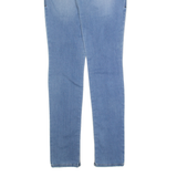 DIESEL Low Rise Distressed Womens Jeans Blue Slim Skinny Stone Wash W27 L34