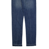 STELLA MCCARTNEY Womens Jeans Blue Regular Straight Stone Wash W30 L30