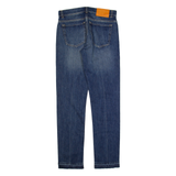 STELLA MCCARTNEY Womens Jeans Blue Regular Straight Stone Wash W30 L30