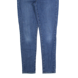 LEVI'S 721 High Rise Womens Jeans Blue Slim Skinny Stone Wash W27 L28