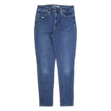 LEVI'S 721 High Rise Womens Jeans Blue Slim Skinny Stone Wash W27 L28