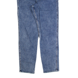 HOLLISTER High Rise Womens Jeans Blue Regular Mom Acid Wash W26 L27